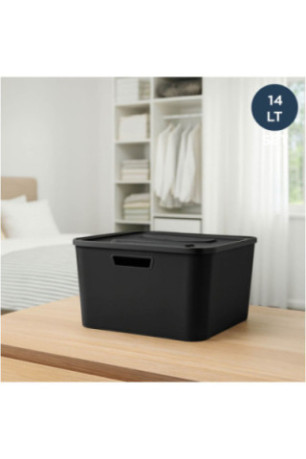 Boîte de rangement - Noir