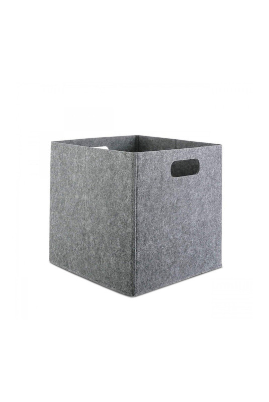 Ensemble de rangement de bureau en feutre (4 pièces) - Gris