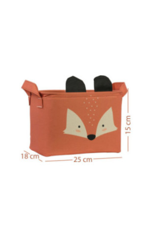 Panier en feutre - Orange