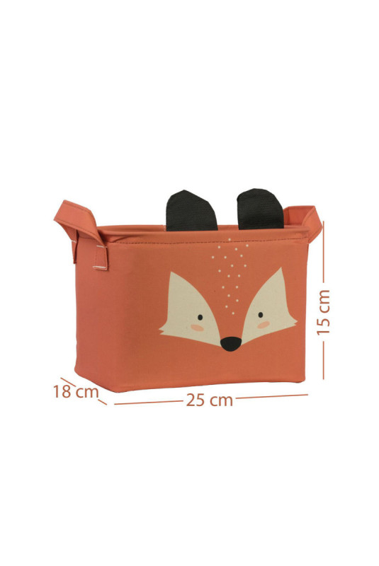 Panier en feutre - Orange