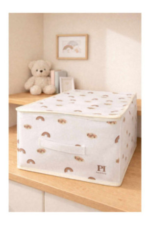 Ensemble de boîtes de rangement (4 pièces) - Blanc