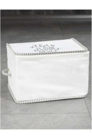 Panier en feutre - Blanc