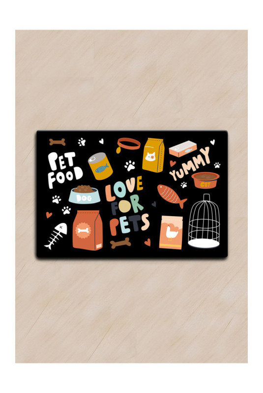 Tapis de litière pour chat - Multicolore