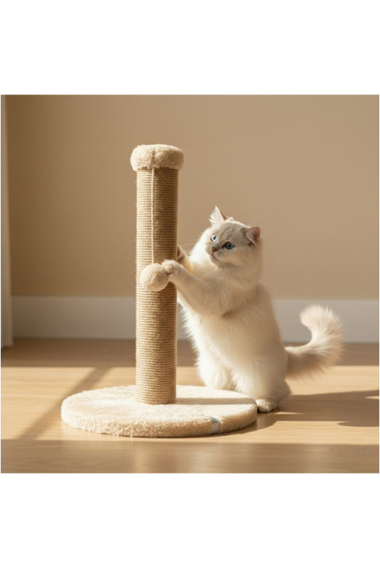 Griffoir pour chat - Beige