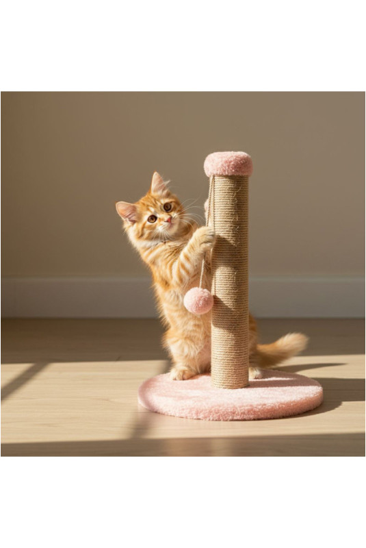 Griffoir pour chat - Rose