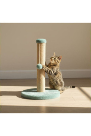 Griffoir pour chat - Turquoise