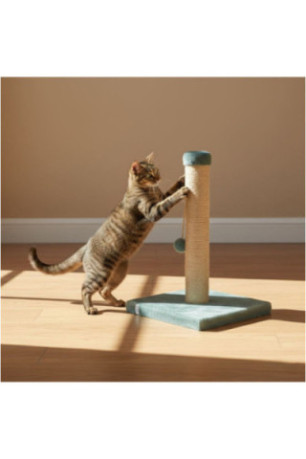 Griffoir pour chat - Turquoise