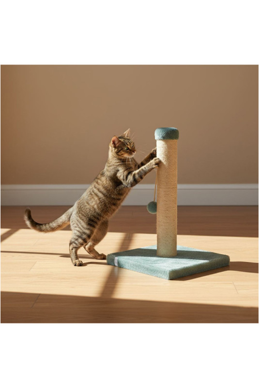 Griffoir pour chat - Turquoise