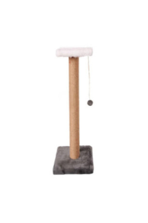 Griffoir pour chat - Anthracite Beige Blanc