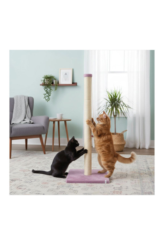 Griffoir pour chat - Rose poudré