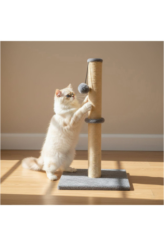 Griffoir pour chat - Gris beige