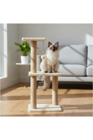 Griffoir pour chat - Beige