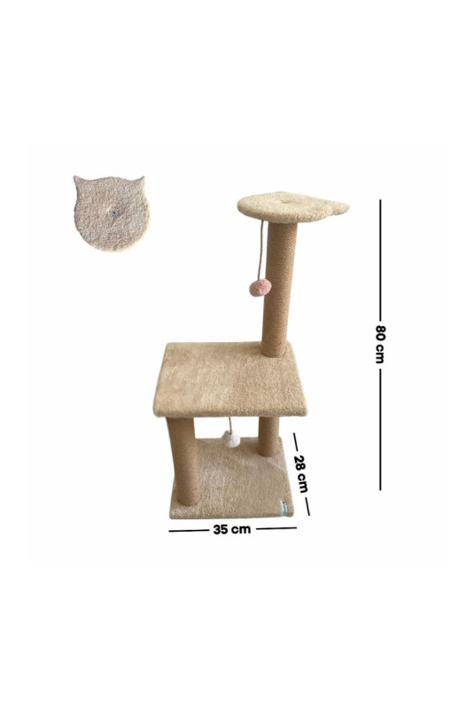 Griffoir pour chat - Beige