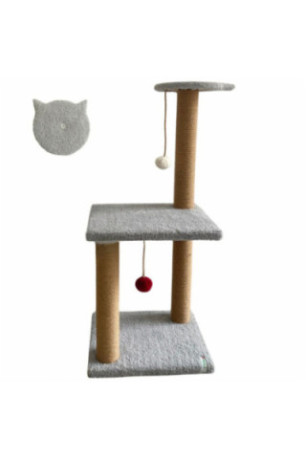 Griffoir pour chat - Gris