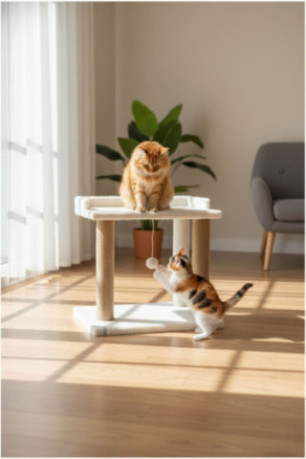 Lit pour chat - Blanc
