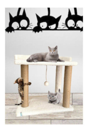 Lit pour chat - Blanc