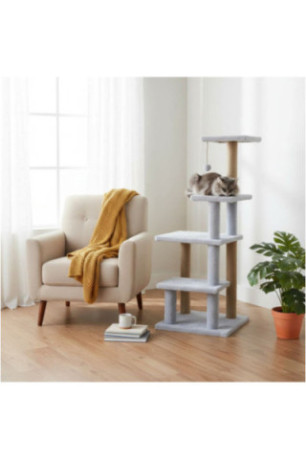 Griffoir pour chat - Gris
