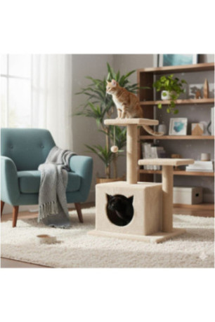 Maison pour chats - Beige
