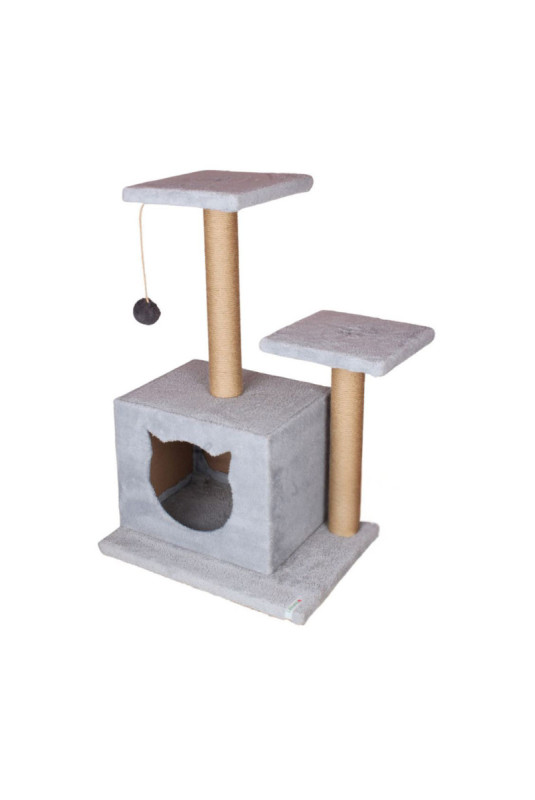 Maison pour chats - Gris