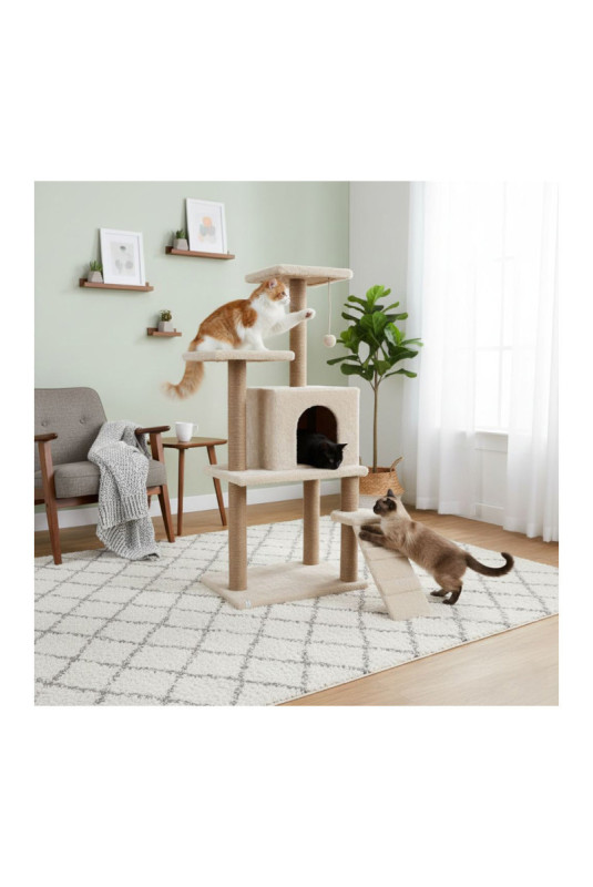 Maison pour chats - Beige