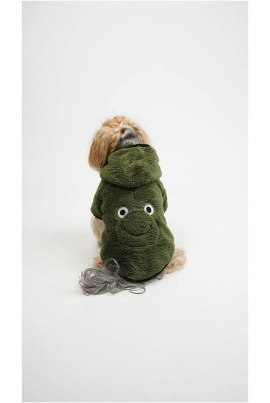 Sweat à capuche pour chien - Vert