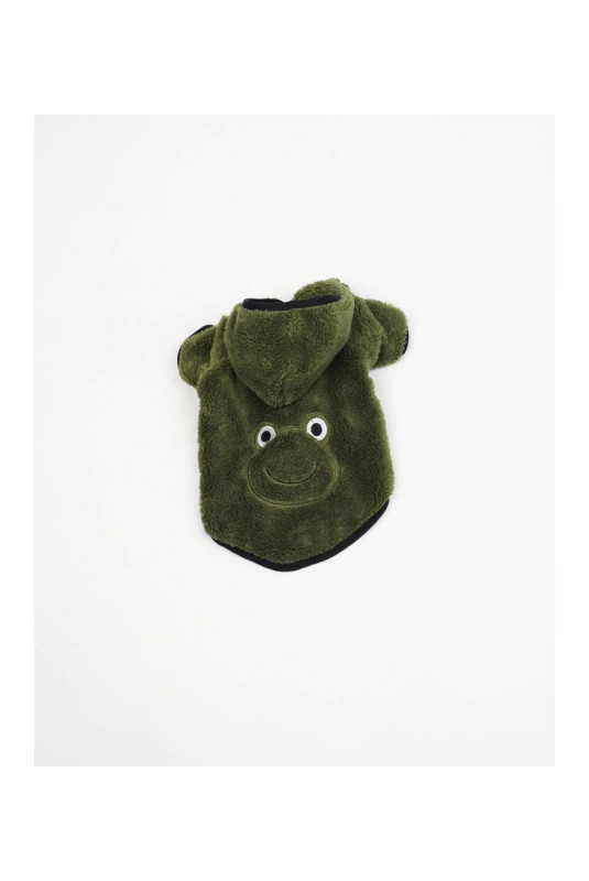 Sweat à capuche pour chien - Vert