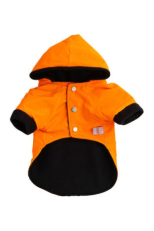 Sweat à capuche pour chien - Orange
