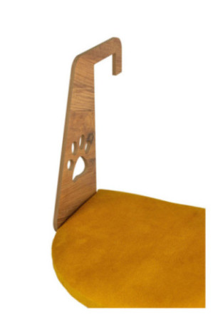 Lit pour animaux - Jaune