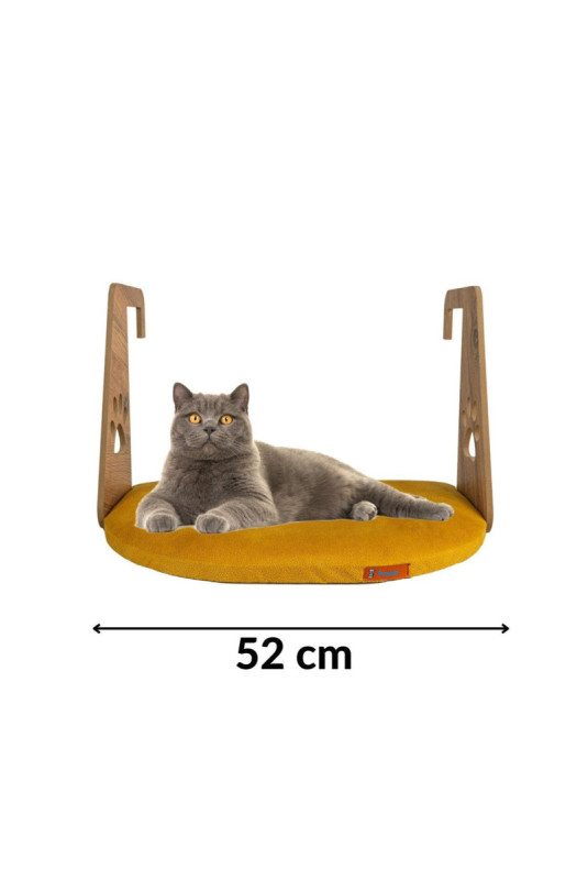 Lit pour animaux - Jaune