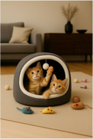 Lit pour chat - Anthracite