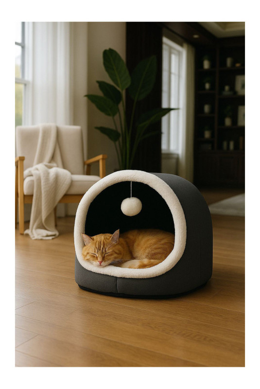 Lit pour chat - Anthracite