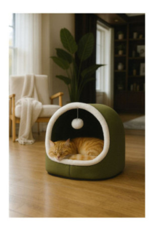 Lit pour chat - Vert