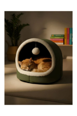 Lit pour chat - Vert