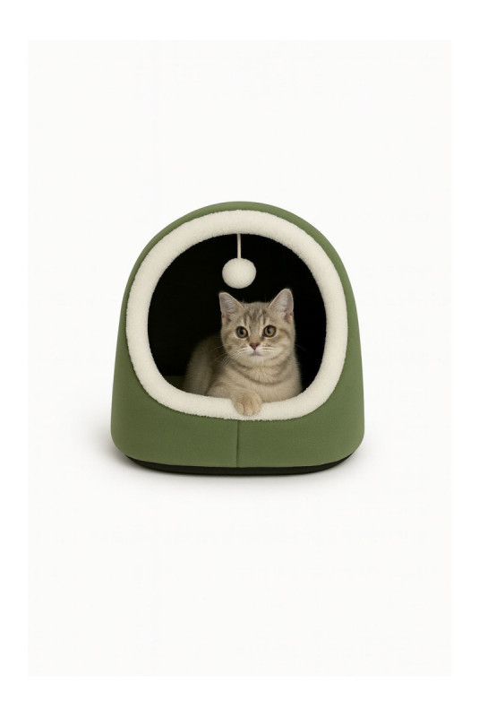 Lit pour chat - Vert