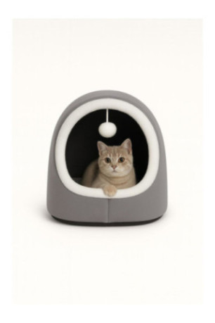 Lit pour chat - Gris