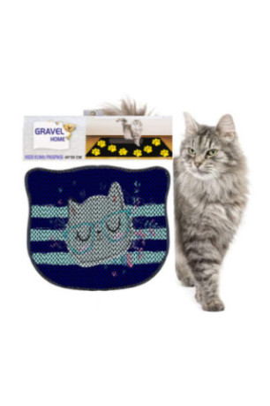 Tapis de litière pour chat - Multicolore