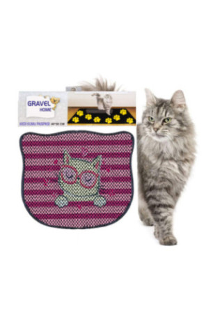 Tapis de litière pour chat - Multicolore