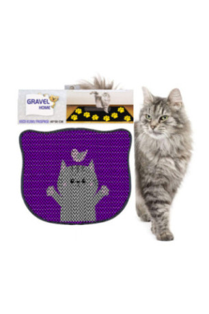 Tapis de litière pour chat - Multicolore