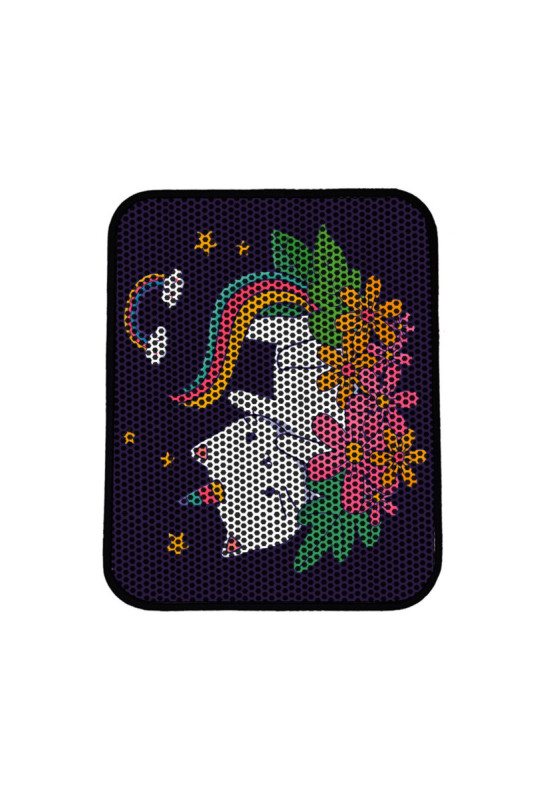 Tapis de litière pour chat - Multicolore