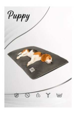 Lit pour animaux - Gris