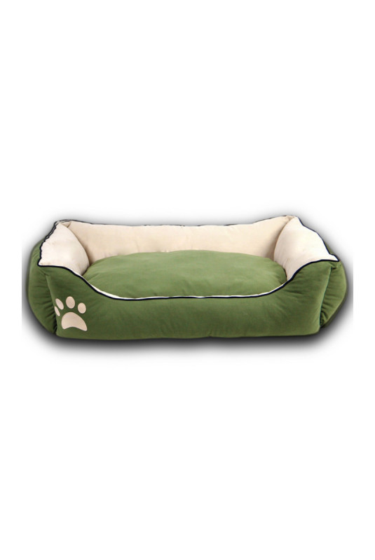 Lit pour animaux - Écru vert