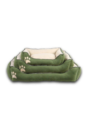 Lit pour animaux - Écru vert