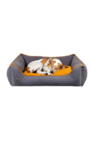 Lit pour animaux - Moutarde grise