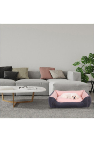Lit pour animaux - Gris Rose