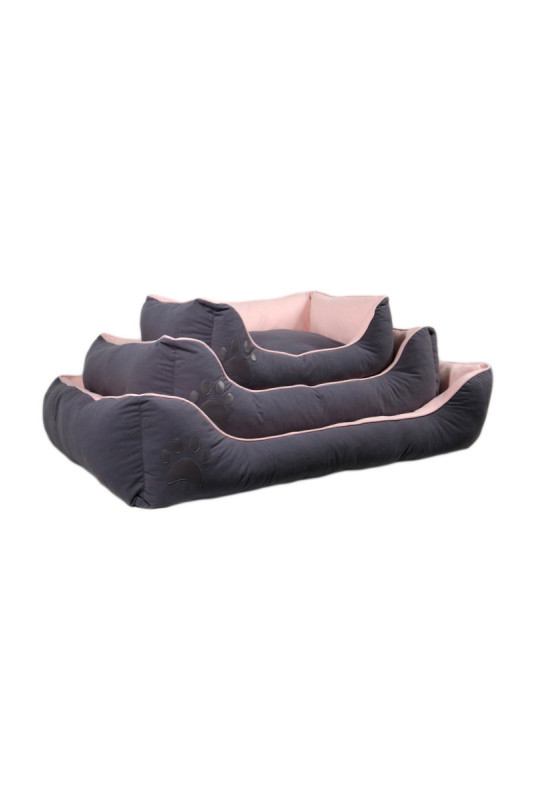Lit pour animaux - Gris Rose
