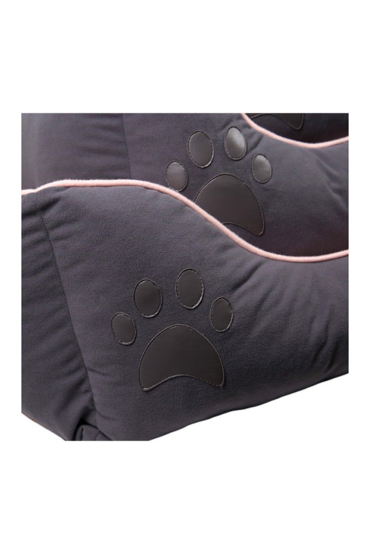Lit pour animaux - Gris Rose