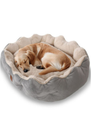 Lit pour animaux - Gris beige
