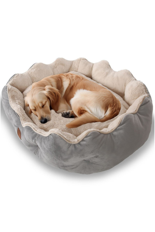 Lit pour animaux - Gris beige