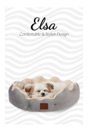 Lit pour animaux - Gris beige