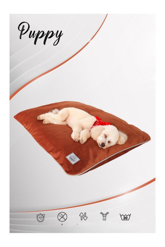 Lit pour animaux - Tuile rouge